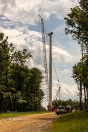 Large Crane by Tower