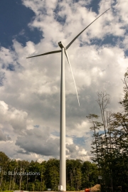 Assembled Wind Turbine