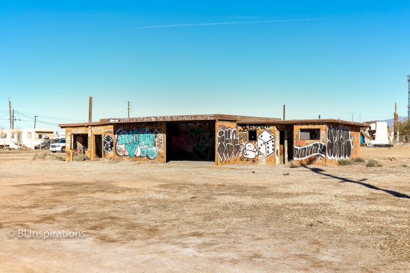 Bombay Beach Building