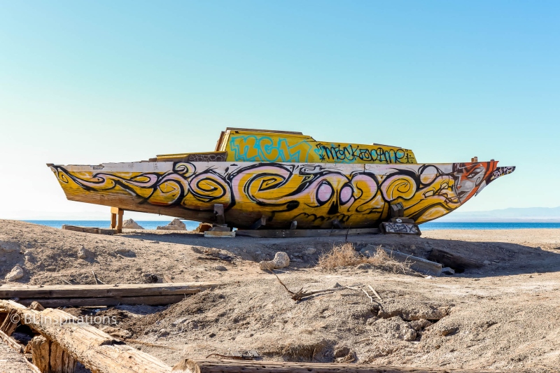 Bombay Beach Art Boat 3