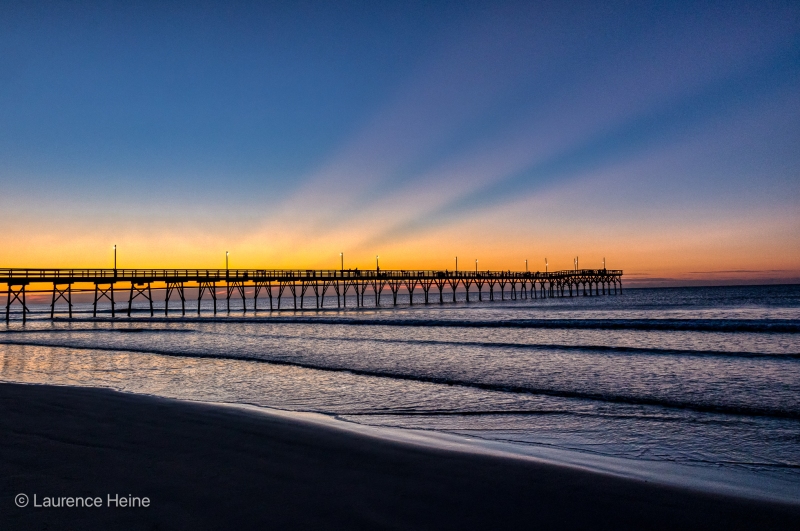 Crepuscular Rays at Sunrise