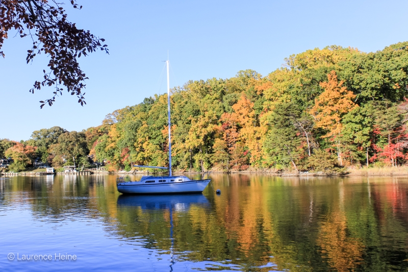 Magothy River Fall Colors 1