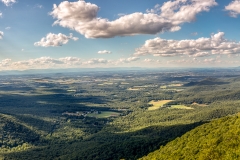 Ravens Roost Overlook Panorama