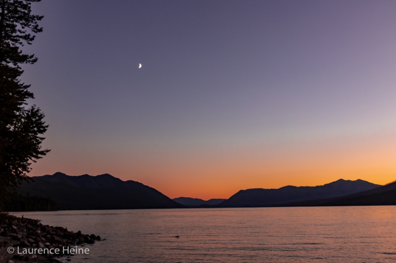 Lake McDonald  Sunset