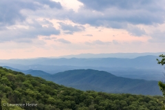 View West  From Shenandoah Mountain