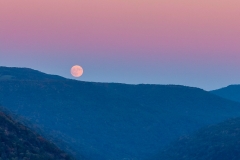 Full Moon Over New River Gorge