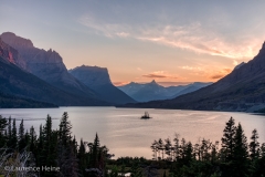 Saint Mary Lake Sunset