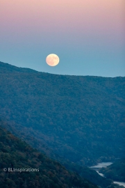 Full Moon Over New River Gorge 2