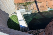 Base of Glen Canyon Dam