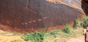 Glen Canyon Petroglyph Panorama