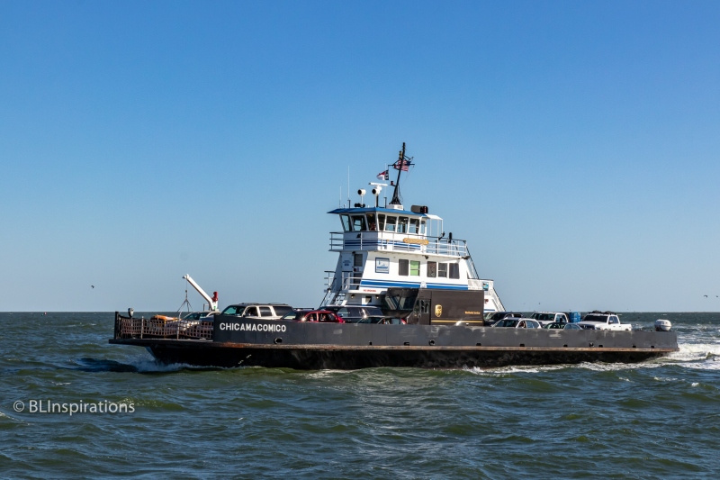 Ferry with UPS Truck