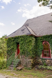 Ivy Covered Church - Rear Entrance