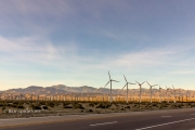 Wind Turbines along North Indian Canyon Drive