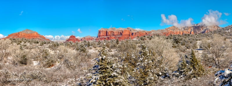 Courthouse Butte and Bell Rock Panorama 2