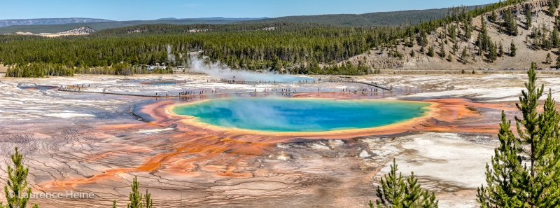 Grand Prismatic Spring Panorama