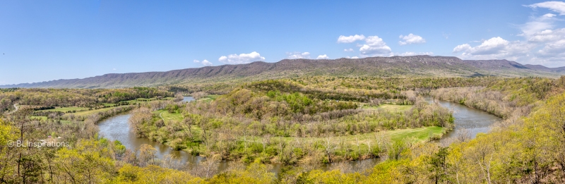 Panorama from Culler\'s Overlook