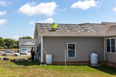 Mounting Rails and Microinverters