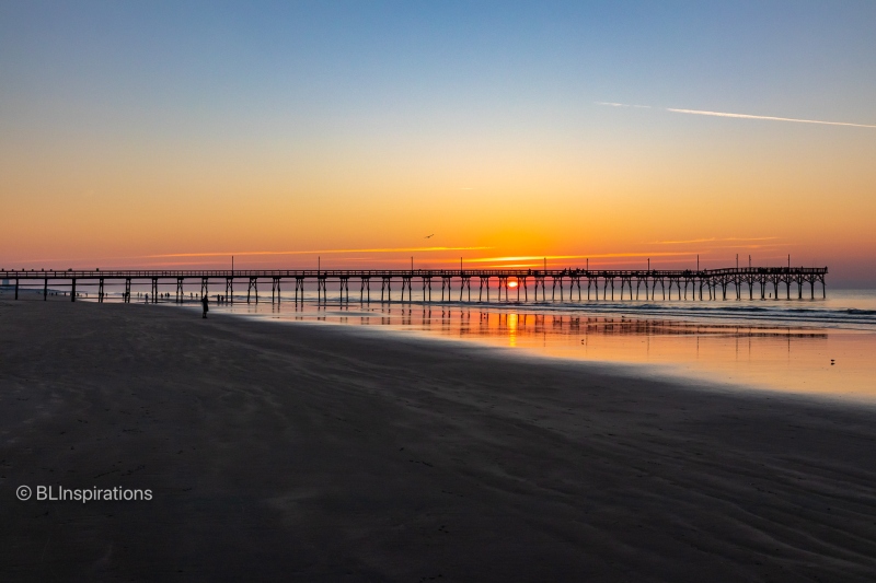 Sunset Beach Pier Sunrise