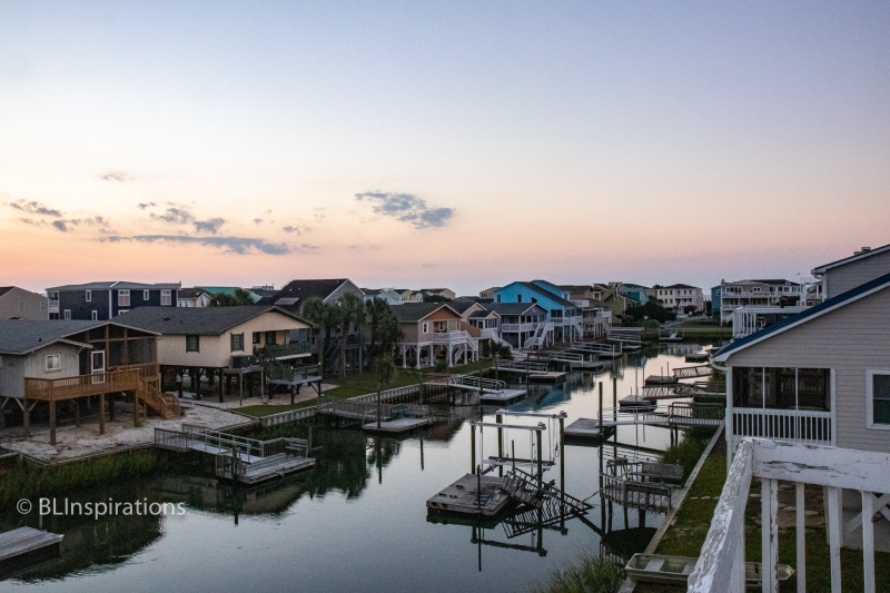 Waterway from house