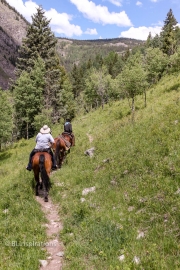 Riding on the Colorado Trail